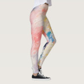 Whimsy Pastel Hues Dream Patroon Leggings (Rechts)