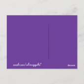 Whimsy Quilt Briefkaart (Achterkant)