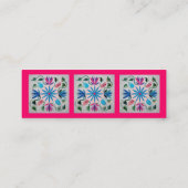 Whimsy Quilt Mini Visitekaartje (Achterkant)