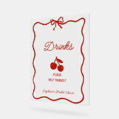 Whimsy Red She's the Cherry on Top Bridal Shower (Angle)