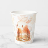 Whimsy Wilderness Critters - Het Konijn - Papieren Bekers (Voorkant)