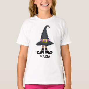 Whimsy Witch Shoes en Pet T-shirt