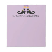 Whimsy Witch's Shoes Notitieblok (Voorkant)