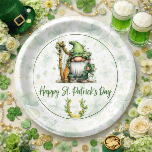 Whimwhams St. Patrick's Day Kabouter Papieren Bordje