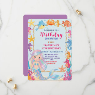 whimwhimsische regenboog zeemeermin octopus ster v save the date