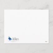 Whimy art kangourou saut carte postale de Noël (Dos)