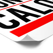 Whining Won Burn Calories niet Poster (Hoek)