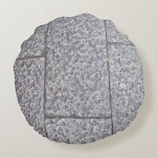 Whinstone Road Round Pillow Rond Kussen (Achterkant)