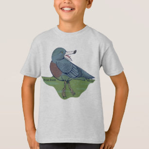 Whio Blue Duck NZ BIRD T-shirt