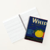  Whip Citrus Fruit Label Notitieboek (Binnen)