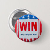 Whip Inflation Now Button (Voorkant /achterkant)