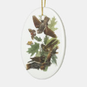 Whip-poor-will van Audubon Keramisch Ornament (Links)