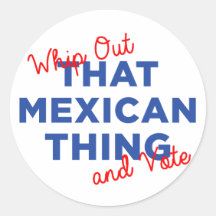 Whip uit dat Mexicaanse ding en stem: Hillary 2016