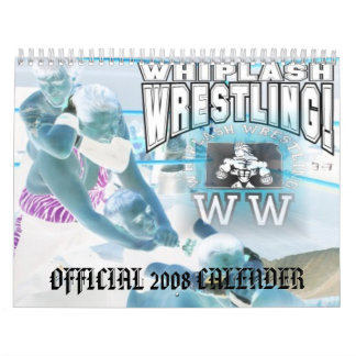Whiplash Wrestling 2008 Calender Kalender