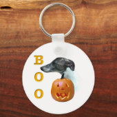 Whippet Boo Sleutelhanger (Voorkant)