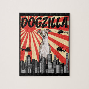 Whippet-cadeau japanse dogzilla whippet legpuzzel
