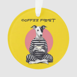Whippet Coffee Time – Chien Ancien Excentrique