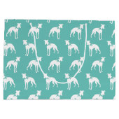 Whippet Dog Puppy Groot Cadeauzakje (Achterkant)