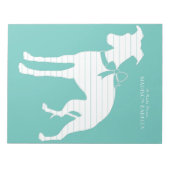 Whippet Dog Puppy Notitieblok (Voorkant)