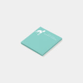 Whippet Dog Puppy Post-it® Notes (Schuin)