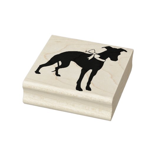 Whippet Dog Puppy Rubberstempel (Stempel)