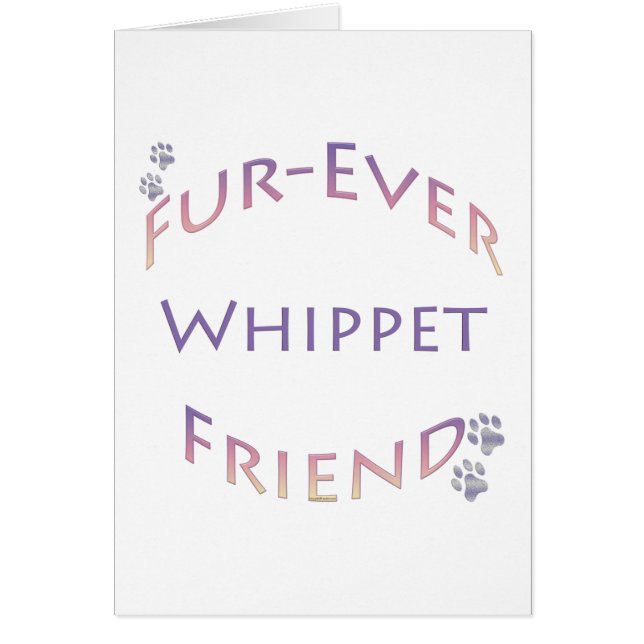 Whippet Furever Vriend (Voorkant)