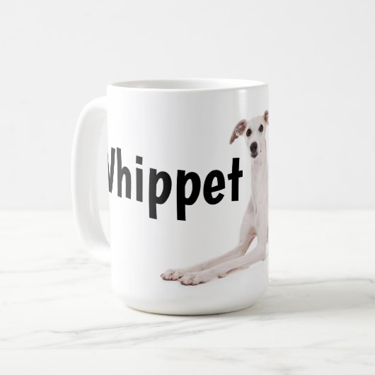 Whippet Good Chien Mug (Devant gauche)