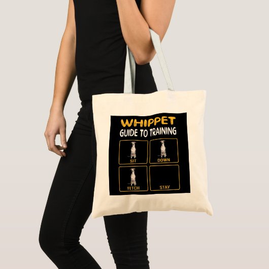 Whippet Guide to training Dog Obedience Tote Bag (Voorkant (product))
