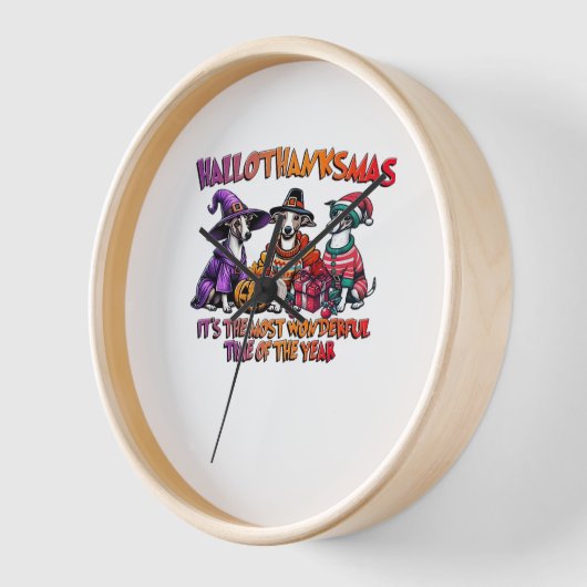 Whippet Halloween Thanksgiving Christmas Oversized (Hoek)