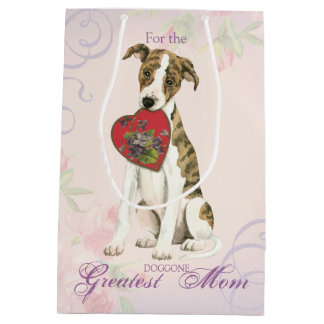 Whippet Heart mama Medium Cadeauzakje