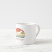 Whippet Hondenliefhebber | stijl Espresso Kop (Voorkant rechts)