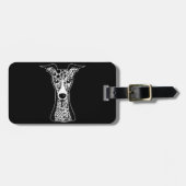 Whippet Lover | Italiaanse grafische kunst van Gre Bagagelabel (Voorkant horizontaal)