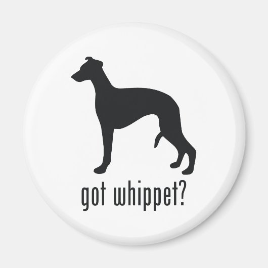 Whippet Magneet (Voorkant)