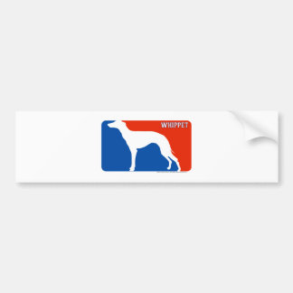 Whippet Major League Hond Bumpersticker