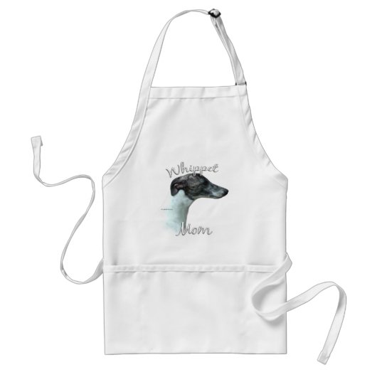 Whippet mam 2 standaard schort (Voorkant)