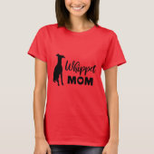 Whippet mama t-shirt (Voorkant)