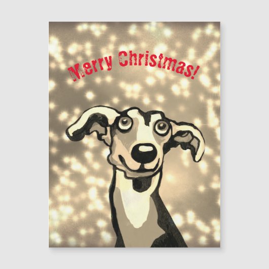 Whippet Merry kerst (Voorkant)