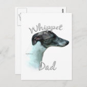 Whippet Pap 2 Briefkaart (Voorkant / Achterkant)