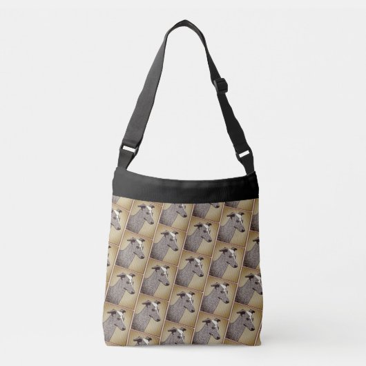 whippet 'Patchw' Crossbody Tas (Voorkant)