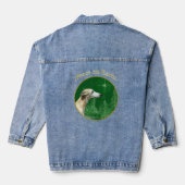 Whippet Peace Denim Jacket (Achterkant)