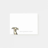 Whippet, peesnoten post-it® notes (Voorkant)