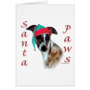 Whippet Père Noël Paws