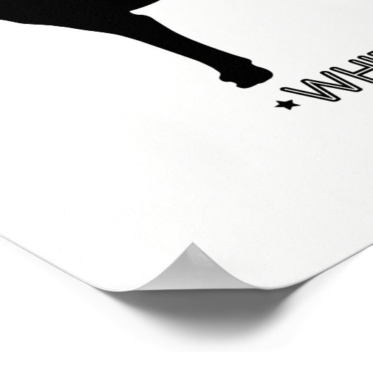 Whippet Print (Hoek)