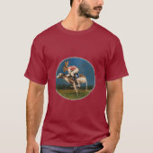 Whippet Racer drôle T-shirt (Devant)