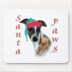 Whippet Santa Paws Muismat