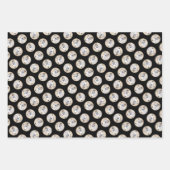 Whippet Schilderij Brindle White Originele Hond Ar Inpakpapier Vel (Voorkant 3)