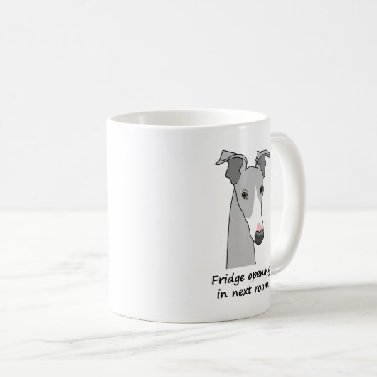 Whippet Semaphore café Mug #1 (Devant droit)