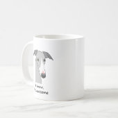 Whippet Semaphore café Mug #1 (Devant gauche)
