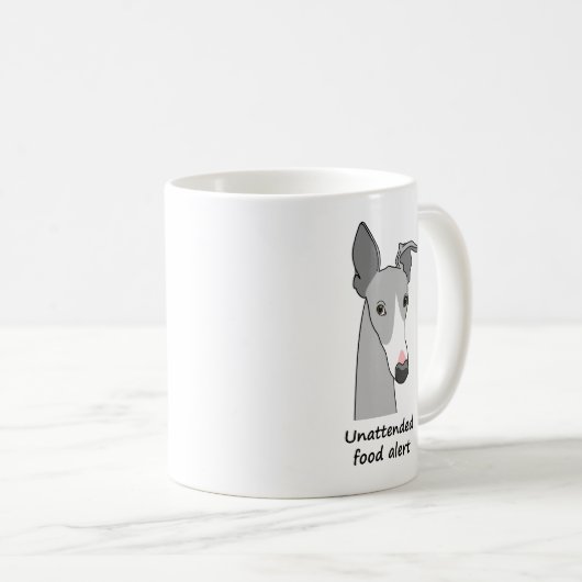 Whippet Semaphore café Mug #2 (Devant droit)
