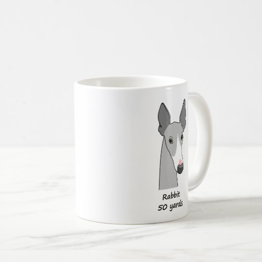 Whippet Semaphore café Mug #3 (Devant droit)